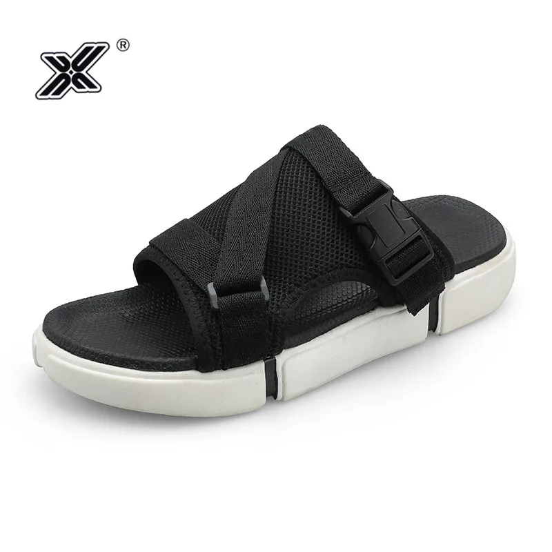 X/2019 г.; брендовые летние мужские тапочки; высококачественные пляжные тапочки из искусственной кожи; домашняя туфля Homme Mannen
