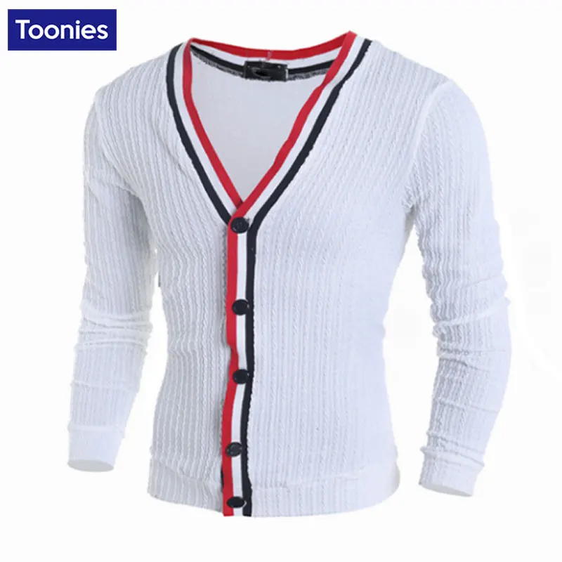 Popular Mens Cardigan Sweater with Elbow Patches-Buy Cheap