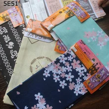 Японская Ткань Для Вытирания рук, косынка из хлопка /японский стиль, мультяшный принт 35*90 см/товары для кухни/много использования