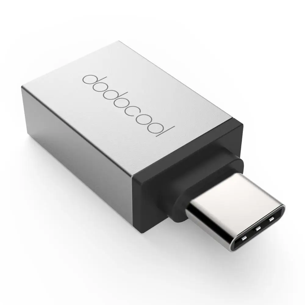 Dodocool Mini USB-C type-C к Micro USB адаптер преобразования type-C к USB 3,0 разъем для MacBook/ChromeBook Pixel/Nexus 5X6 P - Цвет: Type c to USB 3.0