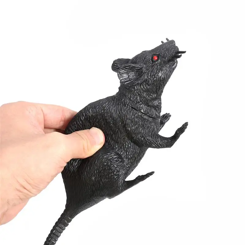 2 шт. розыгрыши мыши Реалистичная жуткая имитация яркая игрушка "мышь" пугающая игрушечная крыса для вечерние Косплей Хэллоуин Декор