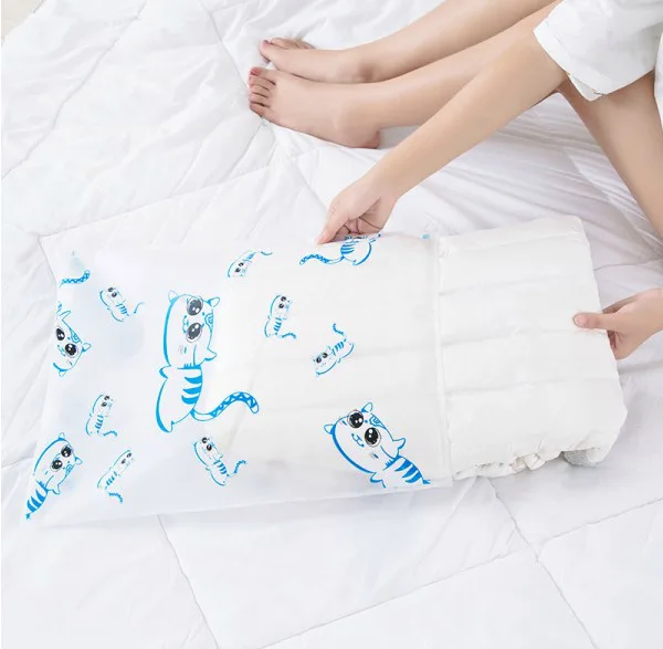 

eTya Cartoon Cat PVC Travel Make Up Bag Women Waterproof Transparent Cosmetic Bags Toiletry Bathing Organizer Storage Bag