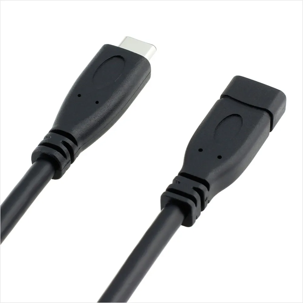10Gbs USB 3.1 Type C Male to Female Port Cable USB-C Port Data Chager Sync Extension for 2015 Macbook Chromebook LeTV Phone (2)