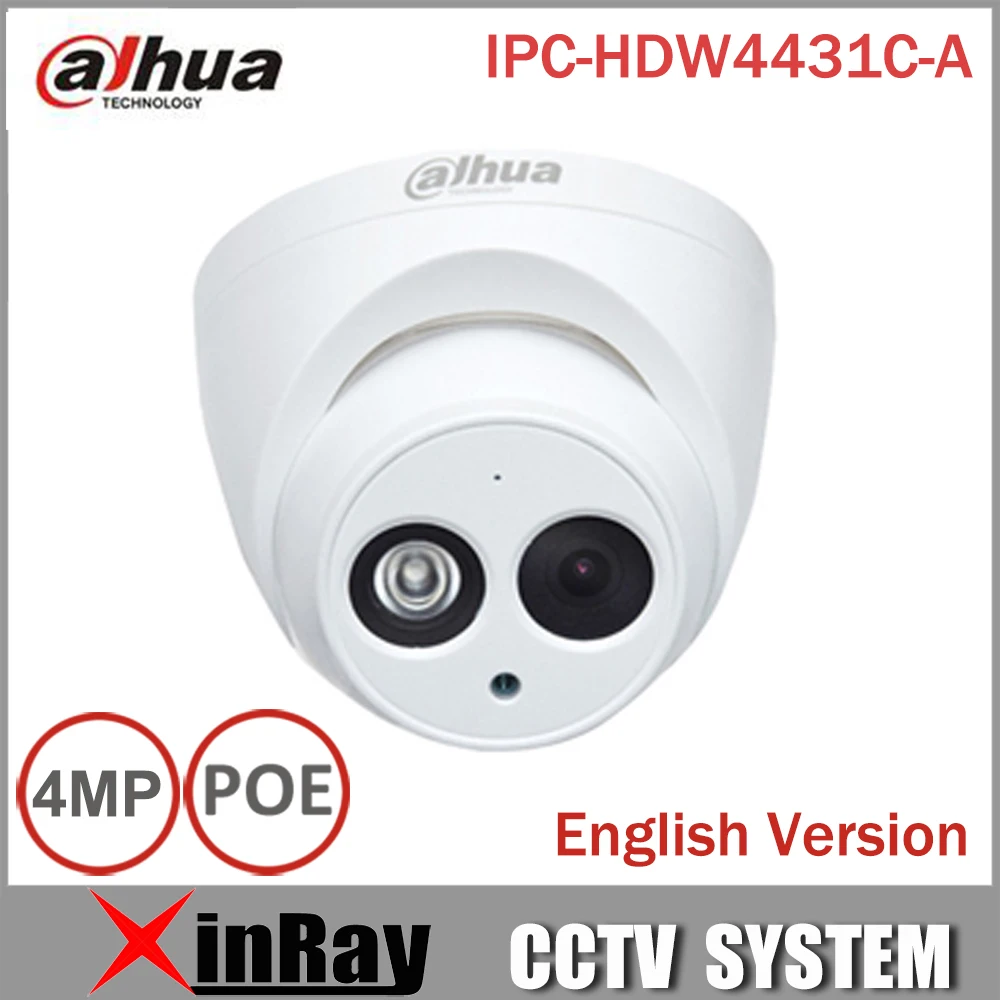 DaHua IPCHDW4431CA POE Network IR Mini Dome IP Camera With Builtin