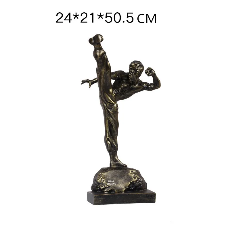 2" Статуя кинозвезды кунг-фу боевой тренер Брюс Ли бюст 1:2 полноразмерная портретная скульптура смола фигурка модель игрушки W107