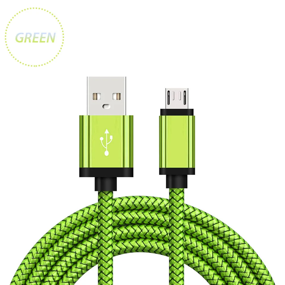 Micro USB Fast Charging Cable For Samsung Galaxy A3/A5/A7 J3/J5/J7 S7 Phone charger 2 MLong Kabel Microusb Short Cord