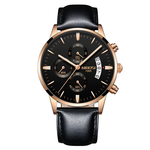 Мужские часы знаменитый роскошный Топ бренд модные часы Relogio Masculino часы Аналоговые кварцевые наручные часы браслет из сетчатого сплава - Цвет: Rose Gold Black L