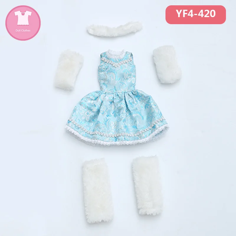 BJD кукла Teenie gem Dain& Rang одежда 1/4 красивая одежда для девочек аксессуары для тела куклы - Цвет: YF4-420