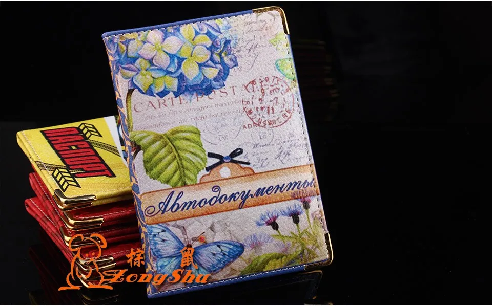 Разноцветный чехол Manka Vesa для российских водительских прав из искусственной кожи, Сумка для документов для вождения автомобиля, кредитный держатель для карт, чехол для визитных карточек