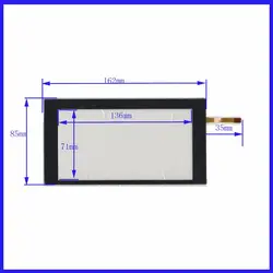 XWT502 162*85 5 дюймов 4 Линс Сенсорный экран для GPS Car 162 мм * 85 мм Датчик Стекло промышленного применение этот совместим