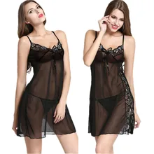 Goyhozmi Для женщин сексуальное женское белье черного кружева Сплит Сексуальные костюмы Горячая Slip прозрачный Нижнее бельё горячей экзотические Нижнее Бельё для девочек детское платье Куклы