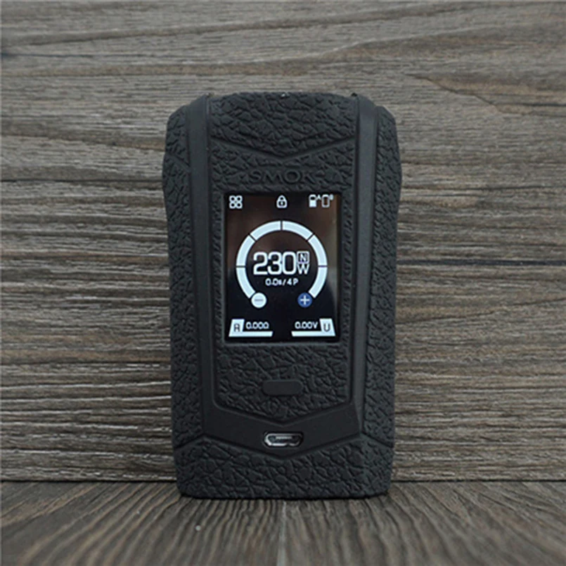 

Texture Case Skin for SMOK Species kit 230W Box Mod Modshield Protective Silicone Rubber Sleeve Cover Shield