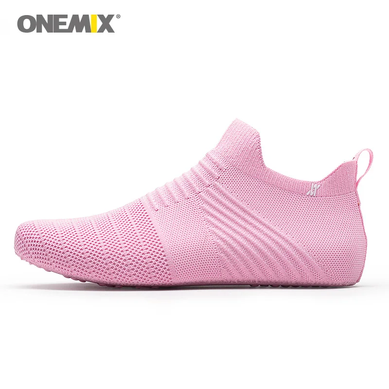 Onemix женские кроссовки для женщин из микрофибры, дизайнерские кроссовки для бега, уличные спортивные носки для ходьбы, спортивные кроссовки