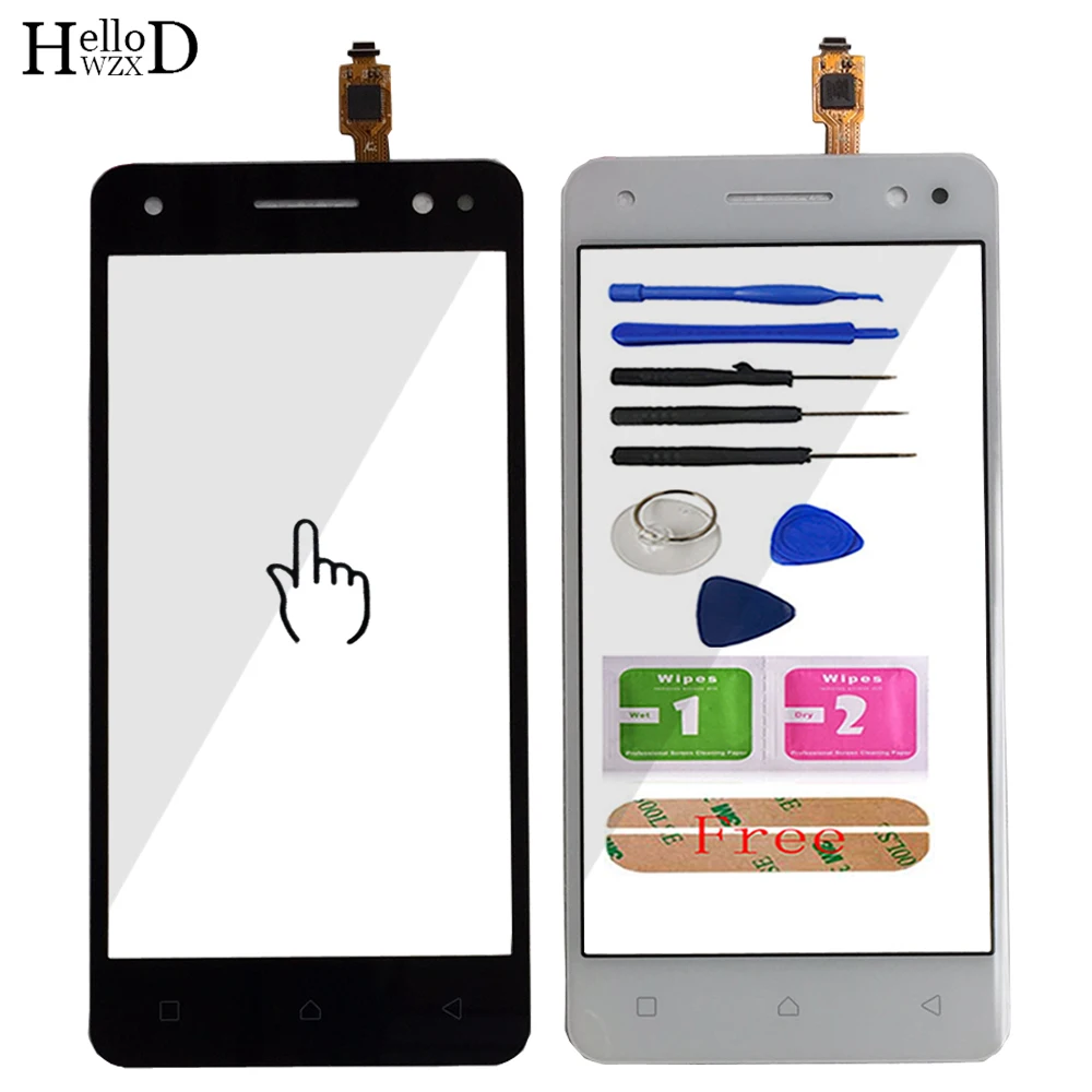 

Mobile Touch Glass For Lenovo S1 Lite Touch Screen Glass Digitizer Panel Outer Front Glass Sensor TouchScreen Tools Adhesive