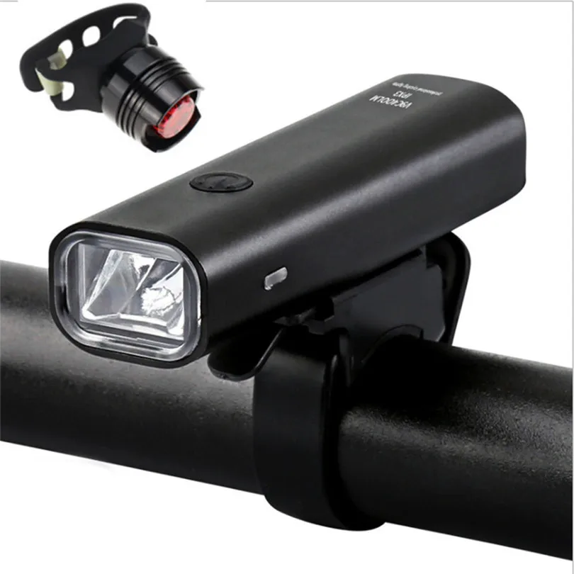Cyclezone LED USB Rechargeable Bike Light Cycling Bicycle Light Set Bicycle Front light + Rear Tail light Free Ship A30 Cyclezone LED USB Rechargeable Bike Light Cycling Bicycle Light Set Bicycle Front light + Rear Tail light Free Ship A30