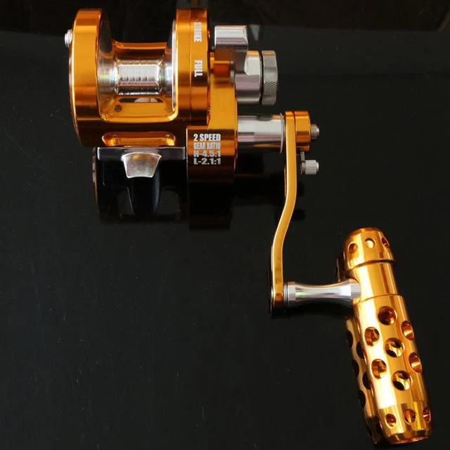 Best Offers 2016 New Full Metal Jigging Reel 2 Speed 4.5:1:1/2.1:1 Trolling Fishing Reel 30kgs Power Drag Deep Sea Saltwater Boat Reel Best Offers 2016 New Full Metal Jigging Reel 2 Speed 4.5:1:1/2.1:1 Trolling Fishing Reel 30kgs Power Drag Deep Sea Saltwater Boat Reel