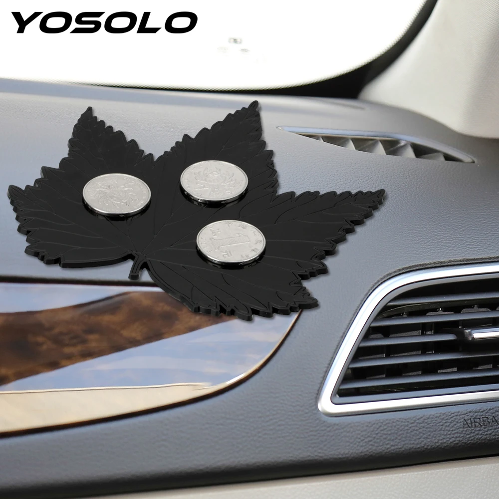 

YOSOLO Anti Slip Mat for Mobile Phone GPS Coin Keys Holder Non-Slip Pad Cute Car Decoration Dashboard Sticky Pad