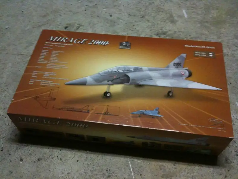 FlyFly Hobby Mirage 2000 EPS EDF комплект с вентилятором 92 мм и с фиксированной зубчатой передачей, mirage2000, mirage-2000