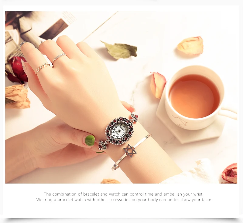 REVELRY Высокое качество красивые модные женские часы-браслет женские часы в стиле кэжуал Аналоговый кварцевые наручный браслет, ремешок для женщин