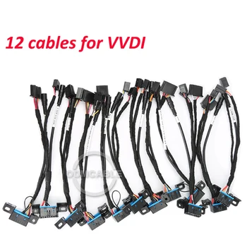 

12 pcs/set Test Cable of EIS ELV Test Cables for MB car auto diagnostic cable with VVDI MB BGA Tool