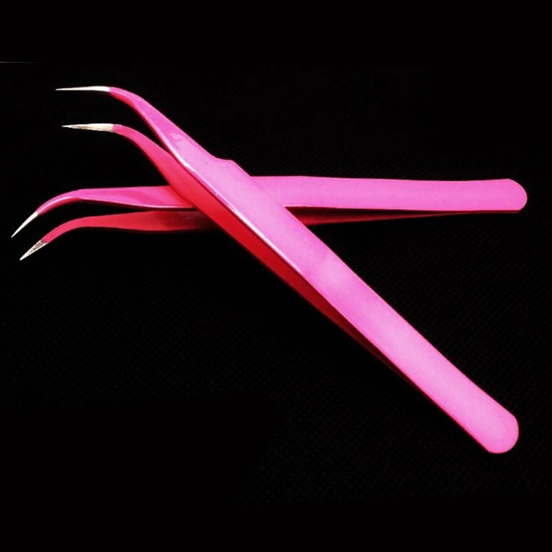 

Stainless steel multi-function tweezers 1.2mm thickened elbow with a thick, sharp clip