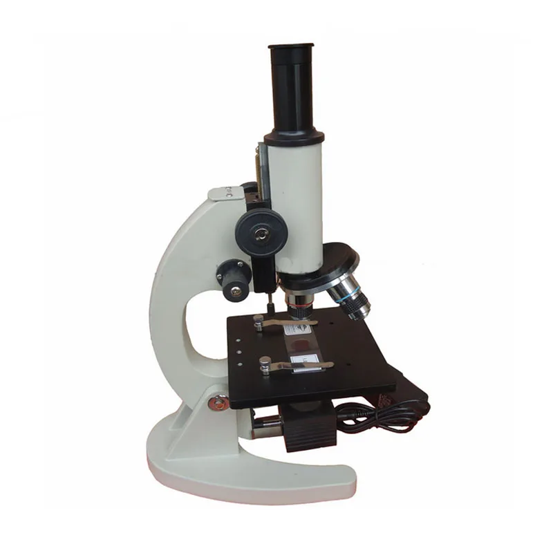 40X 800X Profession Biological Microscope LED illuminator Metal