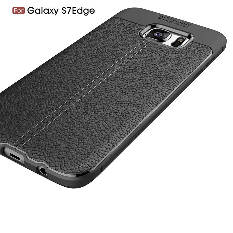 litchi leather silicone case samsung s7 edge (4)