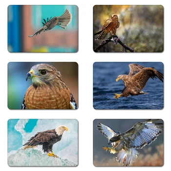 

Eagle Hawk Vivid Sharp Birds Landscape Scenic Cool Designs Nature Rubber Table Mouse Pad Laptop Computer Mousepad Mat
