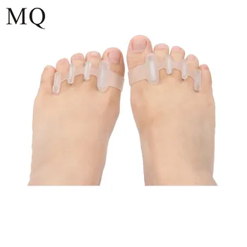 

1Pair Quintuple loops Toe Separators ToePal Kit-Instant Foot Pain Relief Orthotic Device Treatment for Hammer Toe Foot Care