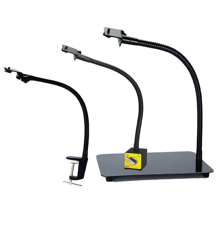

Industrial Camera Monitor Holder with Flex Arm Mount Webcam Bracket Gooseneck Mount Flexible