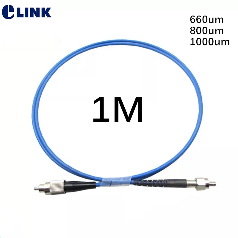 SMA-FC 1M Armored fiber optic patchcord SMA905 MM