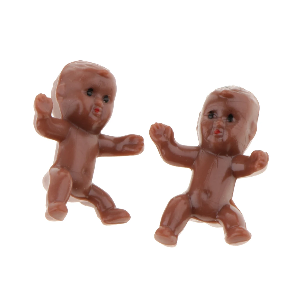 50pcs Mini Baby Doll Toys for Kids Birthday Party Baby Shower Favors Table Home Decor