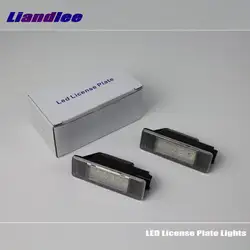 Liandlee для Peugeot 406 4D Седан 2000/LED автомобиля Подсветка регистрационного номера/номер Рамки свет/Высокое качество светодиодные лампы