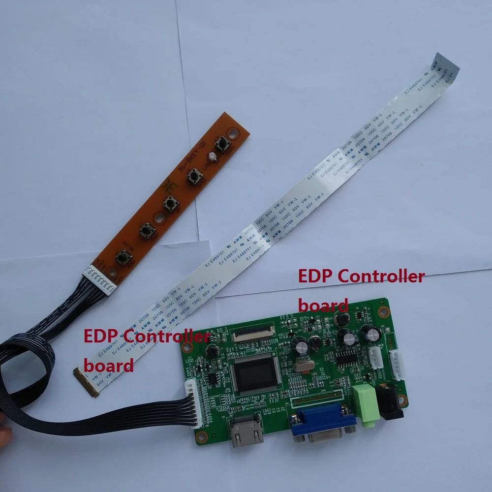 ЖК-драйвер для монитора B156HAN06.0 15 6 дюйма HW0A EDP LED 30Pin KIT VGA 1920X1080 экран дисплей DIY плата