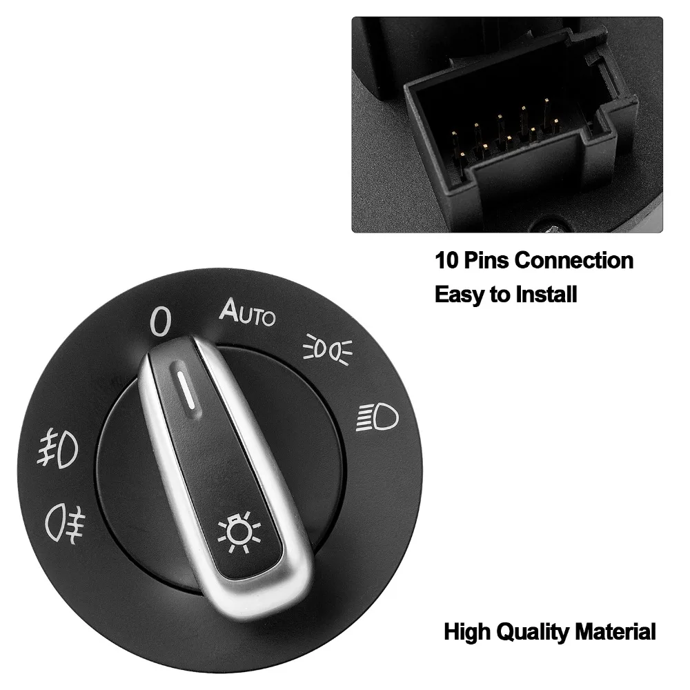 Fog Light Switch Control For VW Passat CC Jetta MK5 Golf 5ND941431B 5ND