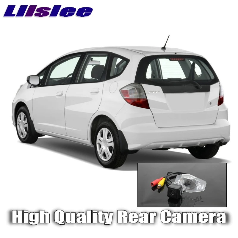 Liislee Car Camera For Honda Fit 2008~2011 Ultra HD reversing camera automobile rearview imag For Fans Use  CCD + RCA