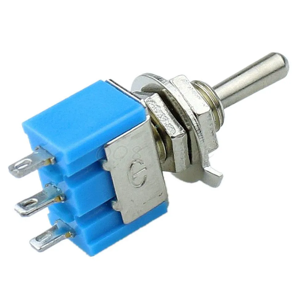 Миниатюрные тумблеры 5 шт./лот Mini MTS 103 3 Pin SPDT ON OFF 6A 125VAC|switch switch|on-off-on switchswitch on-off-on |