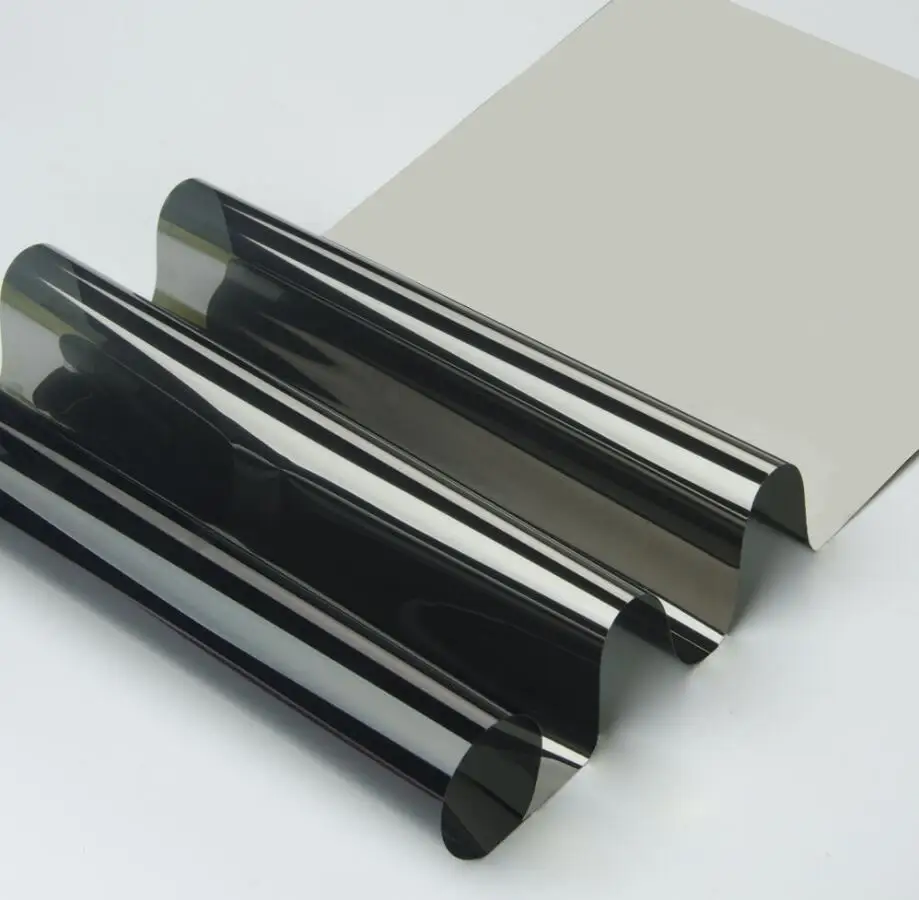 

40/50/60 by 100 Cm 15%VLT Decoration Solar Tint Film One Way Vision Mirror Window Film Reflective Film for home Sun Blocking