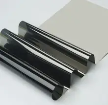 40/50/60 by 100 Cm 15%VLT Decoration Solar Tint Film One Way Vision Mirror Window Film Reflective Film for home Sun Blocking film tint solar gold silver mirror effect for window building vlt 15% 1 52mx30m 5ftx100ft