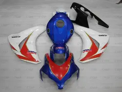 CBR 1000 RR 2008-2011 Обтекатели для Fireblade 10 11 Наборы для тела Honda Cbr1000 RR 09 10 сине-белые набор для всего тела