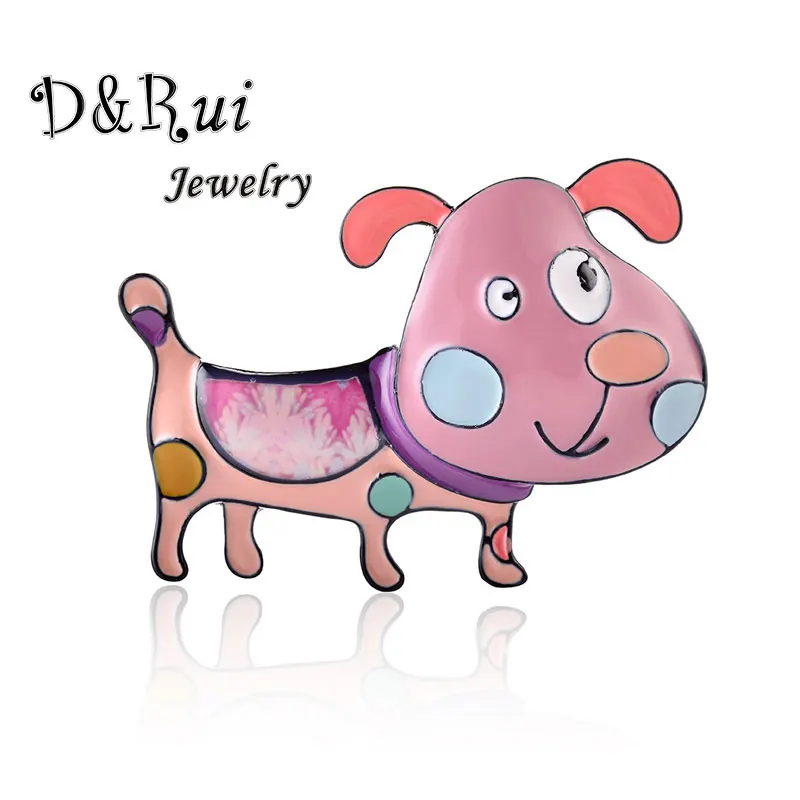 

Big Face Dog Pins And Brooches For Women And Men Trendy Exquisite Animal Metal Enamel Pin Brooch Clothing Decoration Jewelry