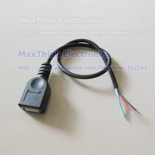 SB female socket data adapter plug jcak Cable ,4Pin Cable ,Soldering.jpg