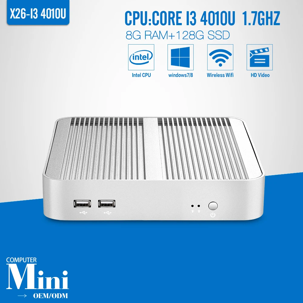 Lowest Price Partaker Desktop mini computer Fanless core i3 Mini PC with usb 3.0 hdmi vga Windows 7/8/10 Nuc 4010U I5 4200U I7 4500U 4K HTPC Lowest Price Partaker Desktop mini computer Fanless core i3 Mini PC with usb 3.0 hdmi vga Windows 7/8/10 Nuc 4010U I5 4200U I7 4500U 4K HTPC