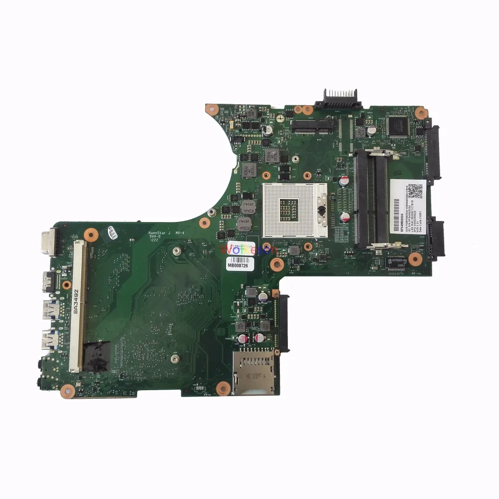

SHELI FOR Toshiba QOSMIO X870 X875 Laptop Motherboard V000288020 6050A2493501-MB-A02 DDR3 Test Oke