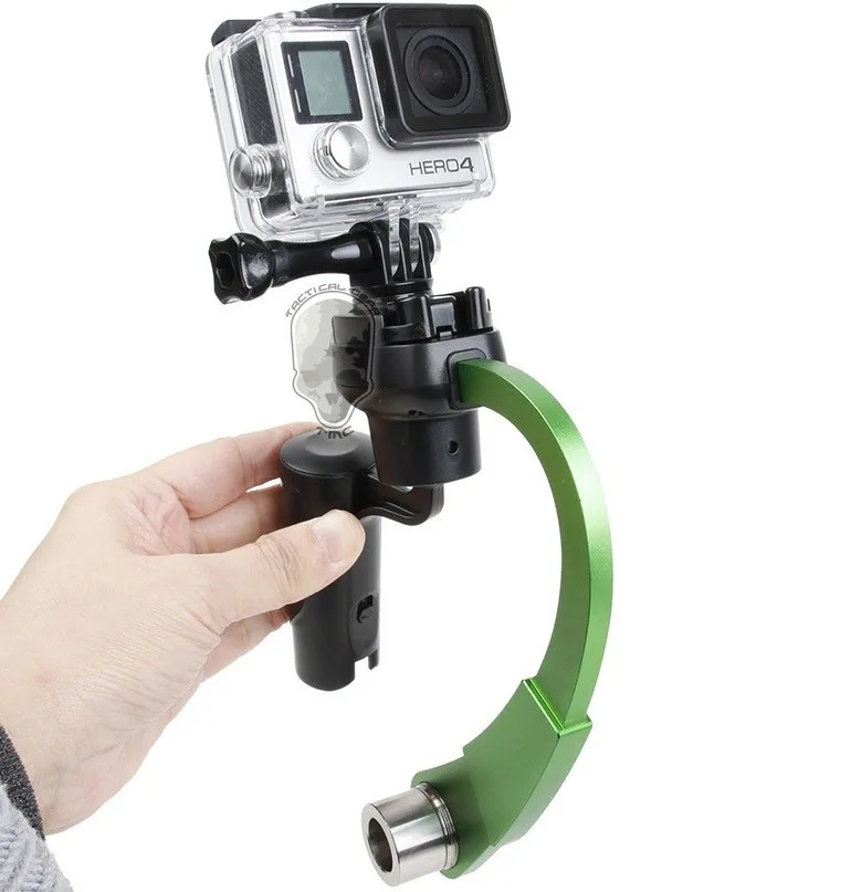 GoPro аксессуары Pro ручной карданный стабилизатор устойчивый Steadycam для камеры Gopro Hero HD 4 3+ 3 SJCAM SJ400 Eken H9 H9r