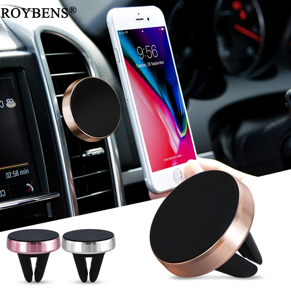 Roybens Car Phone Holder Mini 360 Degree Rotatable Air Vent