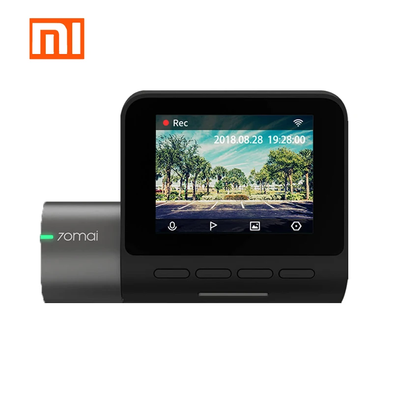 Новый оригинальный 70mai Smart Автомобильный dvr PRO 2 дюймов Super HD тире камера видео