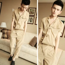 Летний корейский стиль Харадзюку Готический комбинезоны для Для мужчин свободный спортивный костюм шаровары рабочая одежда хип-хоп Повседневное нагрудники брюки 052704