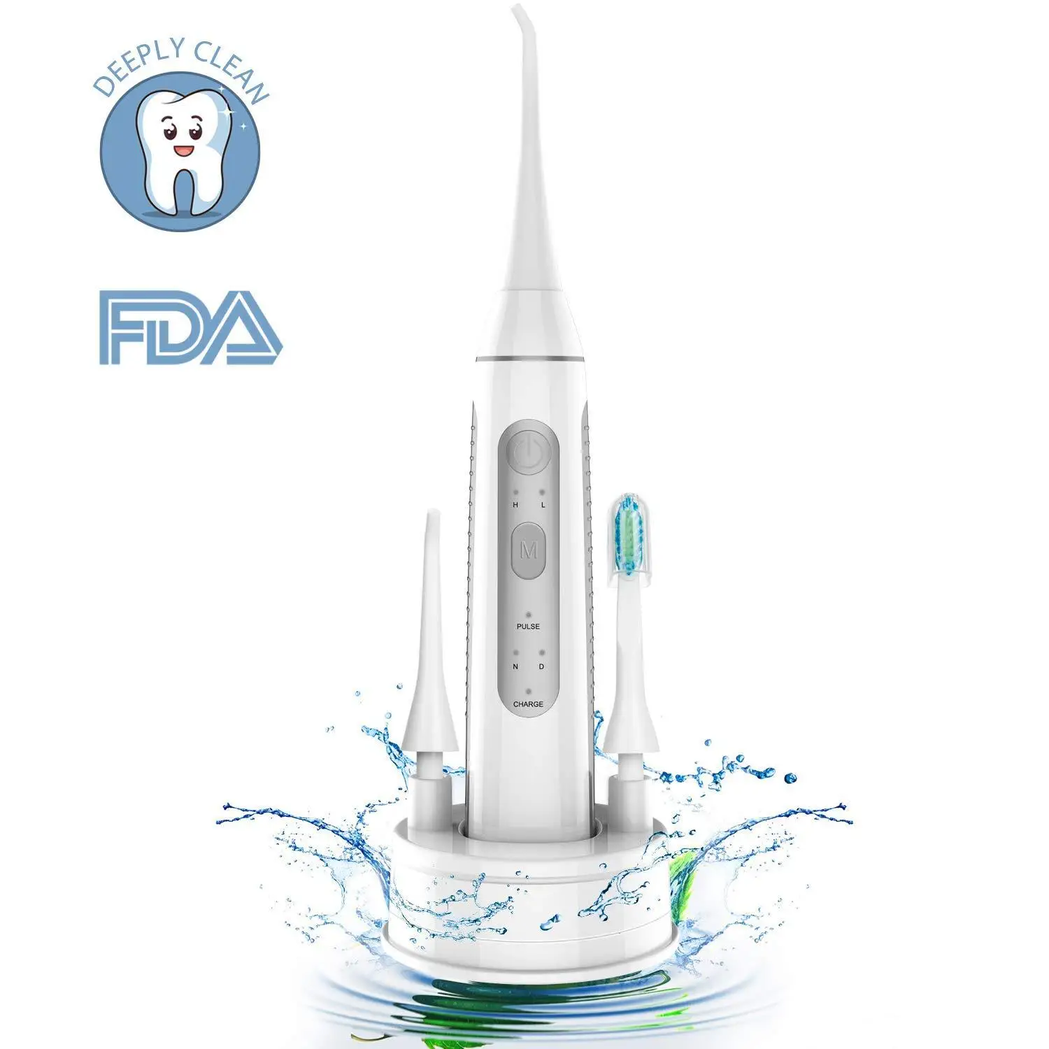 

2 in 1 Electric Toothbrush and Water, Portable Floss Oral Irrigator Dental Washer, Personal Care Clean Manufacturer Wholesale