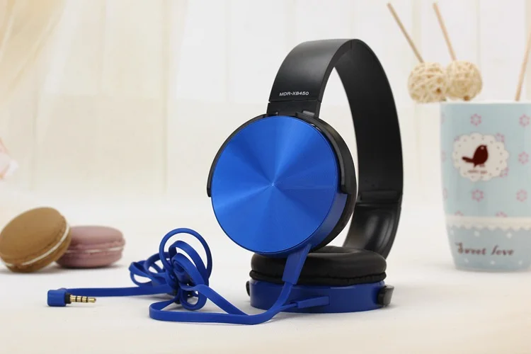 Wire Headphones for Sony MDR XB450AP 